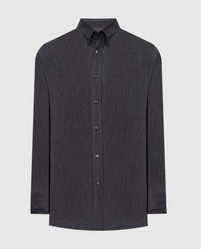 Brunello Cucinelli Gray cashmere shirt MY6120038