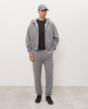 Sporty & Rich Gray T-shirt with print TO11982000BA01