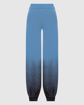 Rowen Rose Blue wool joggers RRK026
