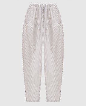 Juun.j White striped pants JW6521W571