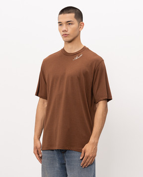 AMIRI Brown T-shirt AMTOJR1164