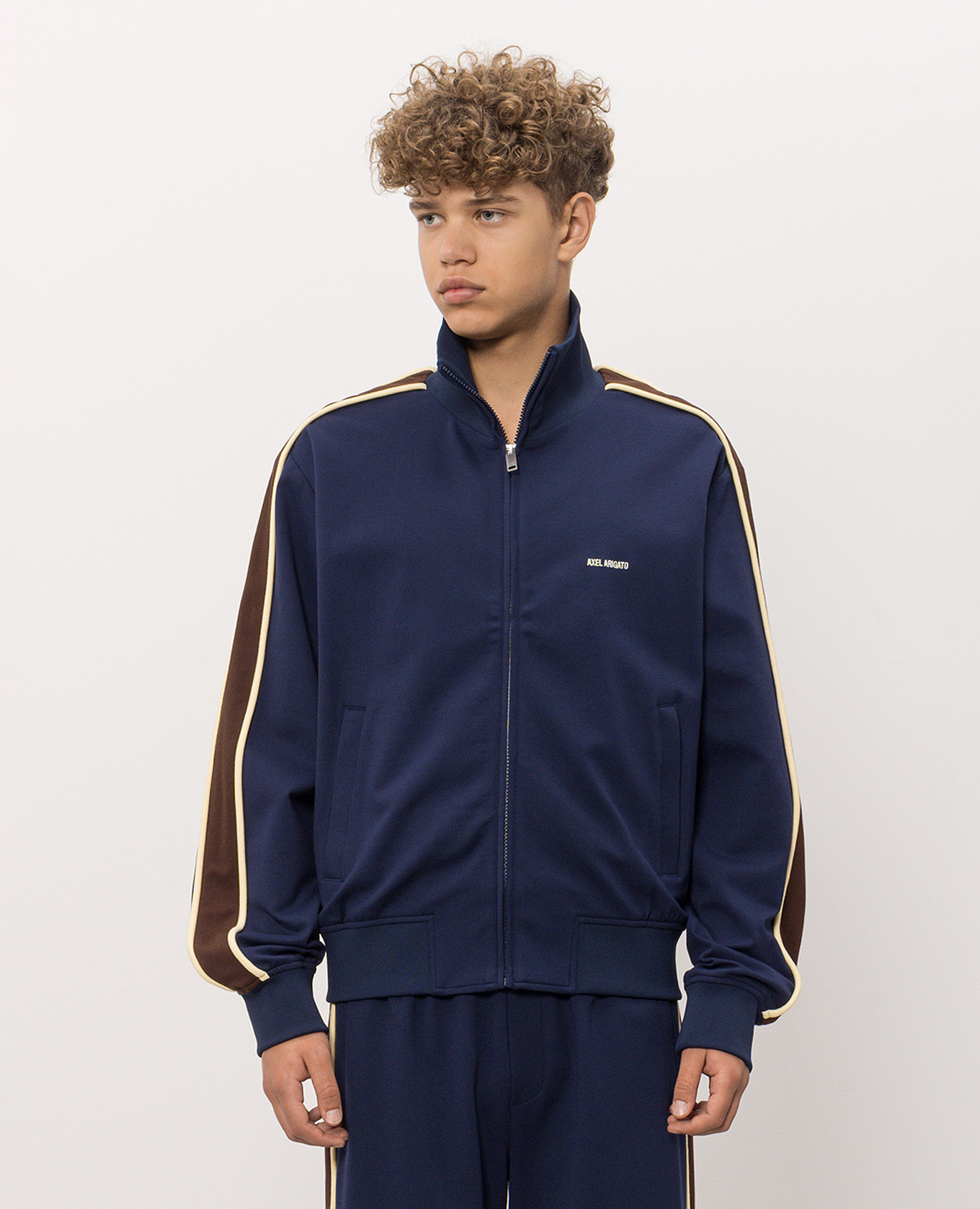 Blue Curb Track Track Jacket Axel Arigato 3