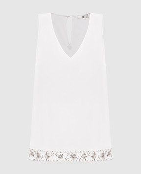Twinset White top with applique 261LB2CAA