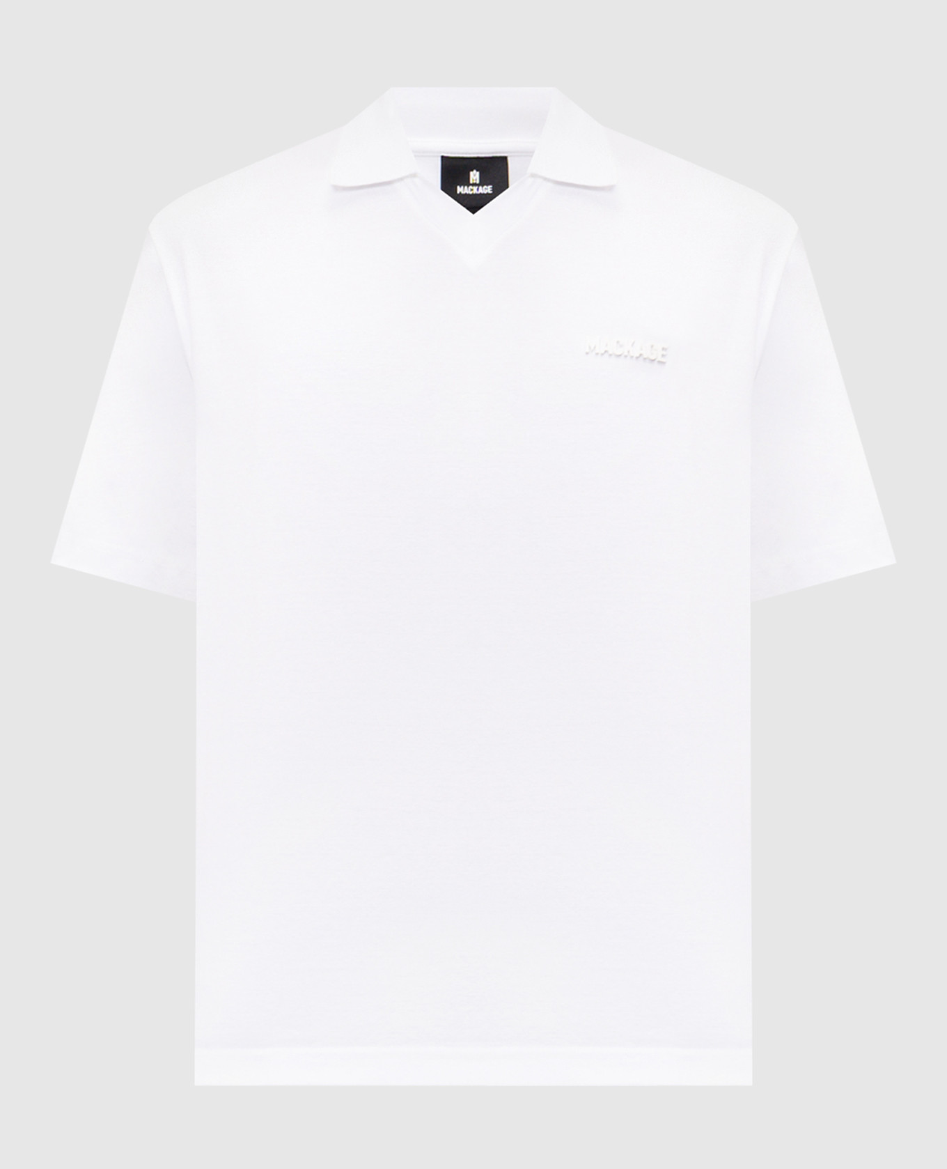 White polo shirt MARCO