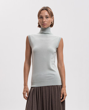Max Mara Sportmax ESCHIMO green wool top SPXESCHIMO