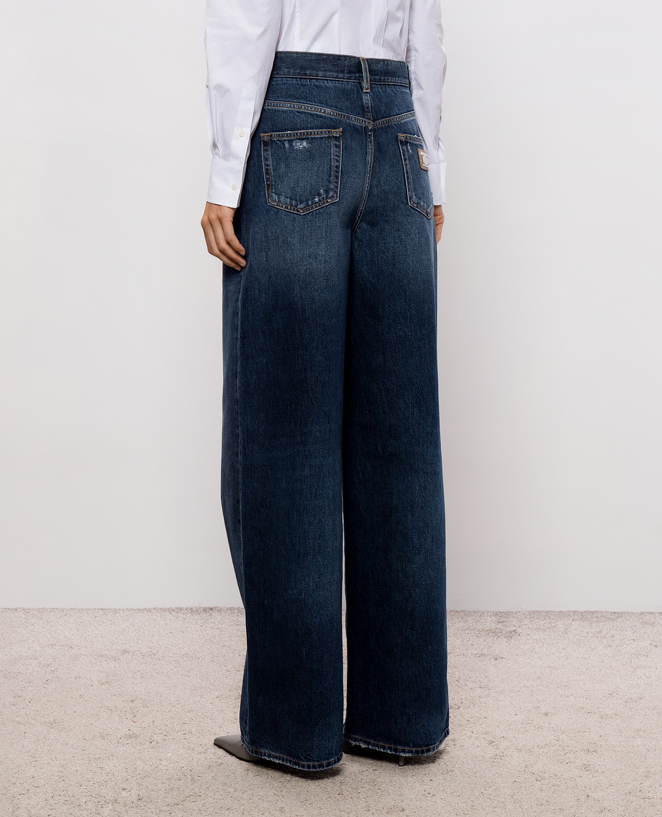 Blue jeans with holes Dolce&Gabbana 4