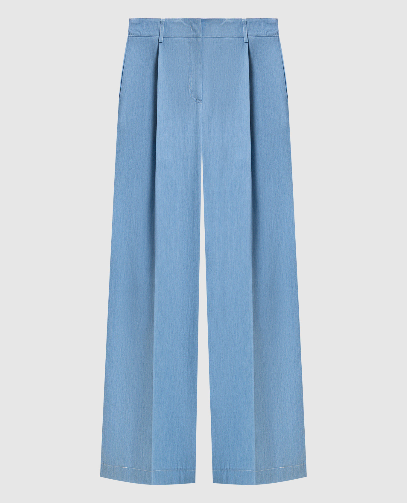Blaue Hose mit Logo