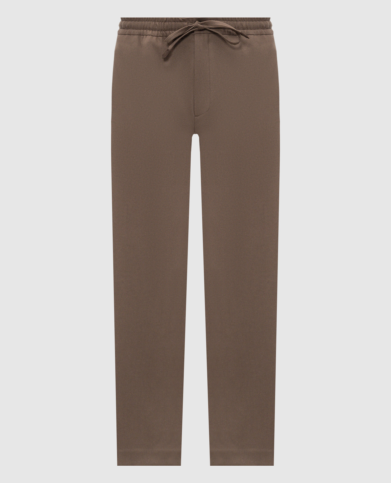 Brown wool pants