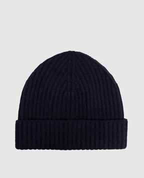 MooRER DAVIS blue cashmere hat DAVISCWS