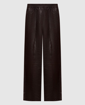 Simkhai Corrine brown leather pants 5264018NO