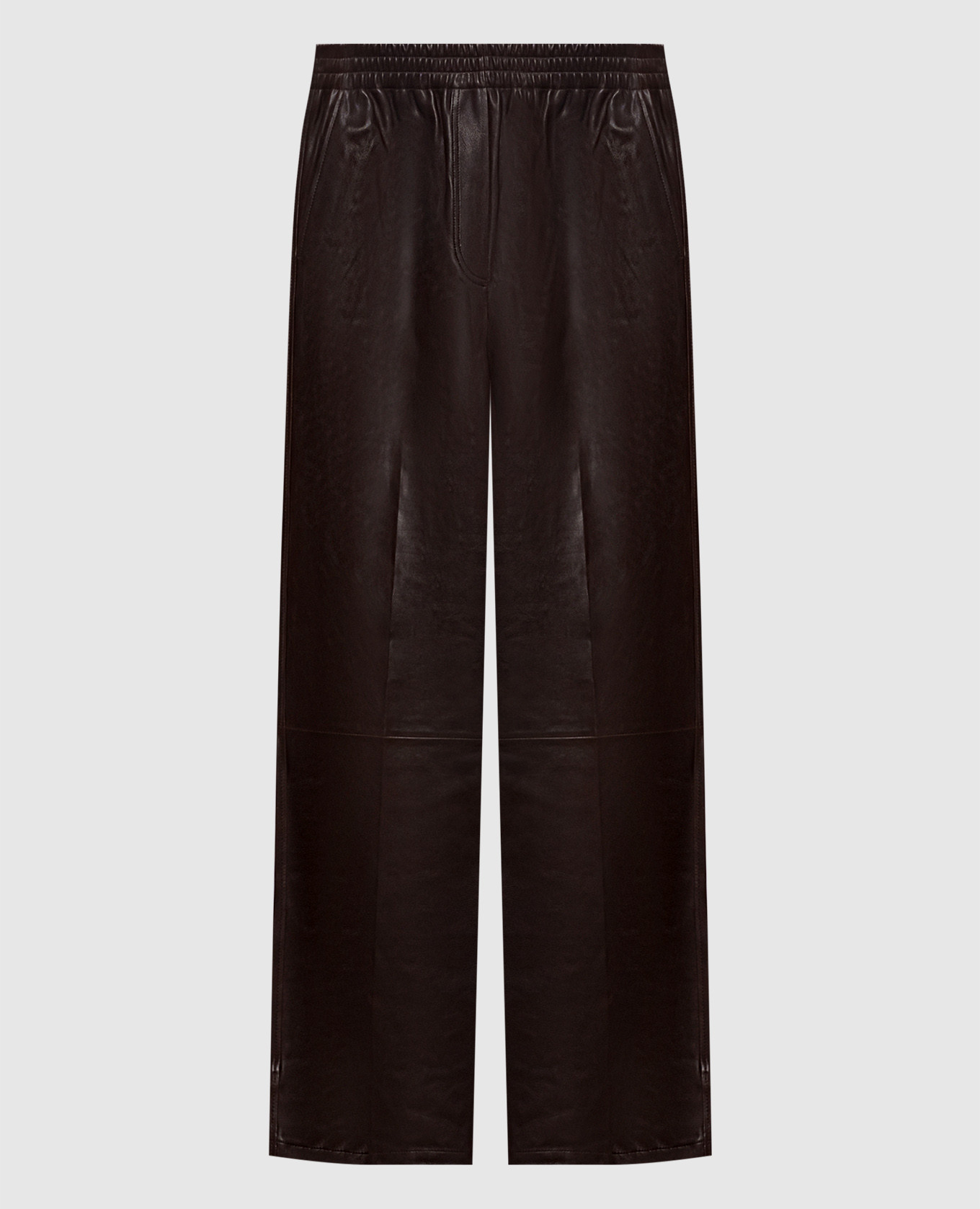 Corrine brown leather pants Simkhai