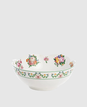 SELETTI White porcelain salad bowl Zaira 09761