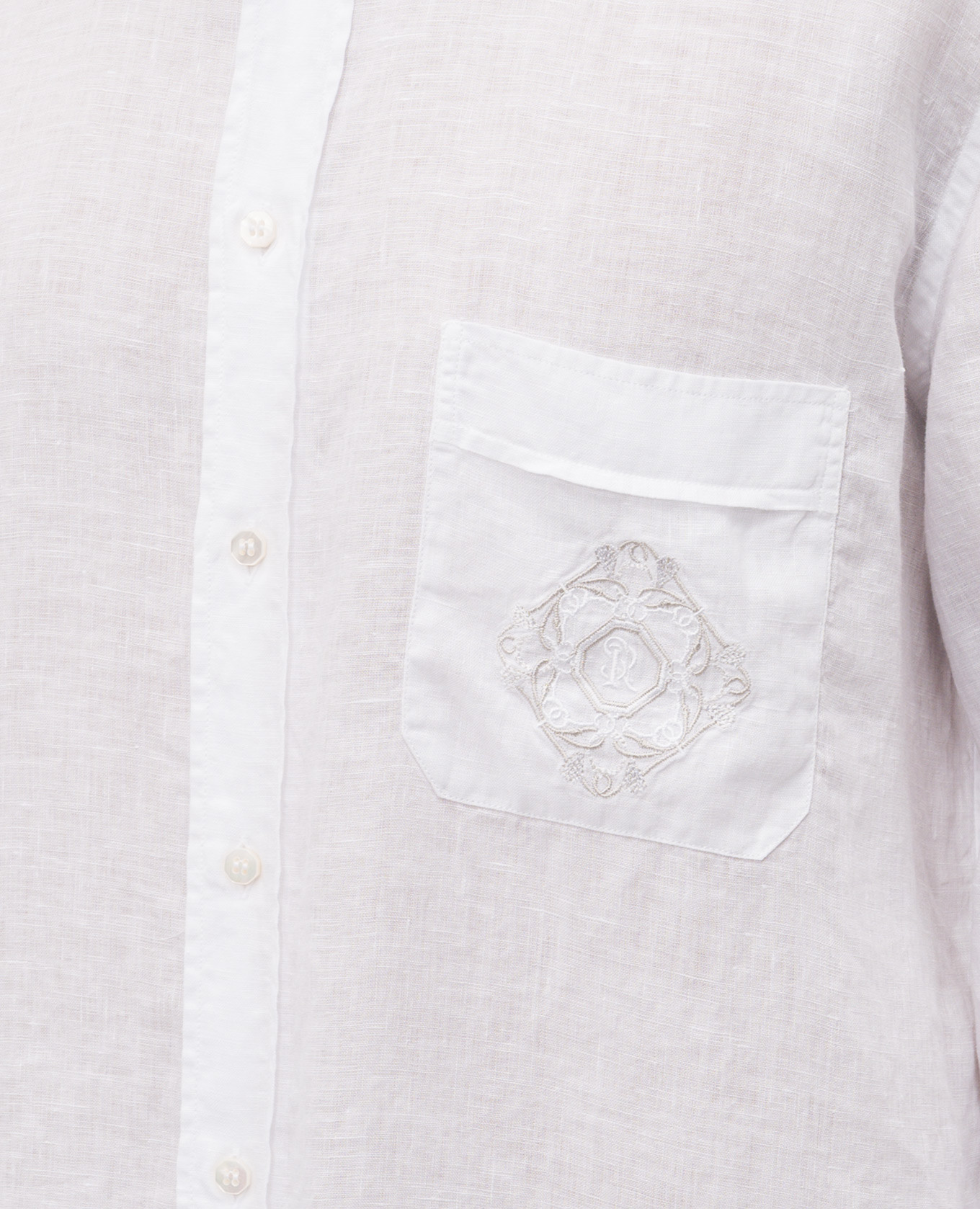 

White linen shirt Stefano Ricci