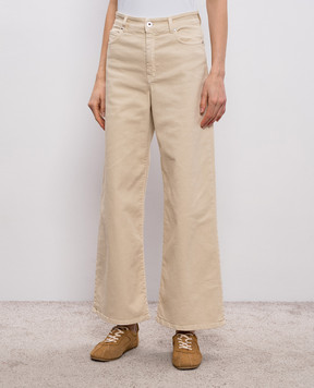 Max Mara Weekend Beige flared jeans MEDINA WKDMEDINA