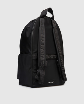 Off-White Black backpack with logo print OMNB12BS26FAB001