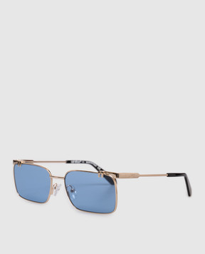 Off-White Gold sunglasses with logo OW2031764559