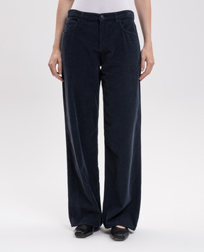The Row Eglitta blue corduroy pants 6634W4831