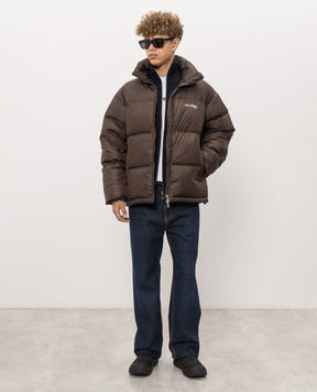 Axel Arigato Brown Observer down jacket A4449002