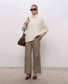 Max Mara Weekend BORGIA ivory wool sweater WKDBORGIA