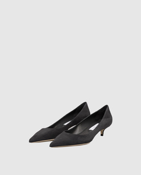 Jimmy Choo Amelia grey suede pumps AMELIAKDU