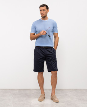 MooRER JUDE blue T-shirt JUDEVCR