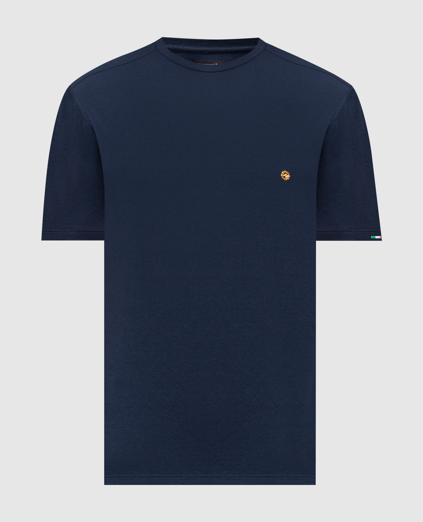 

Blue T-shirt with emblem Stefano Ricci