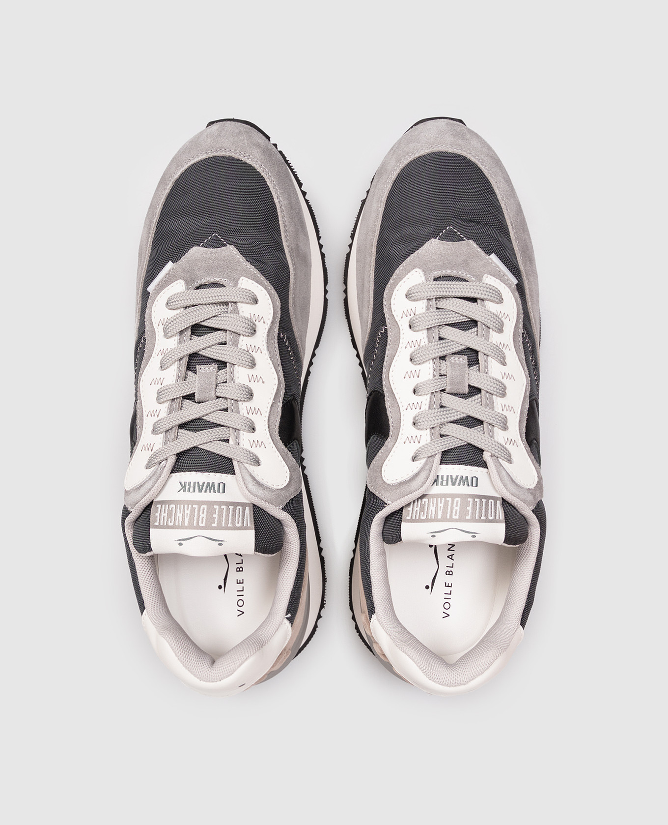 

Blue QWARK EASY combination sneakers Voile Blanche