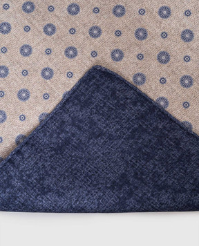 Pini Parma Reversible printed silk pachet scarf 60593802