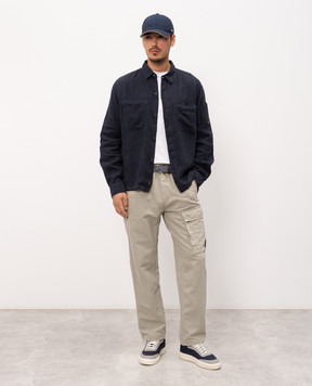 C.P. Company Beige cargo with linen MPA249A110626G