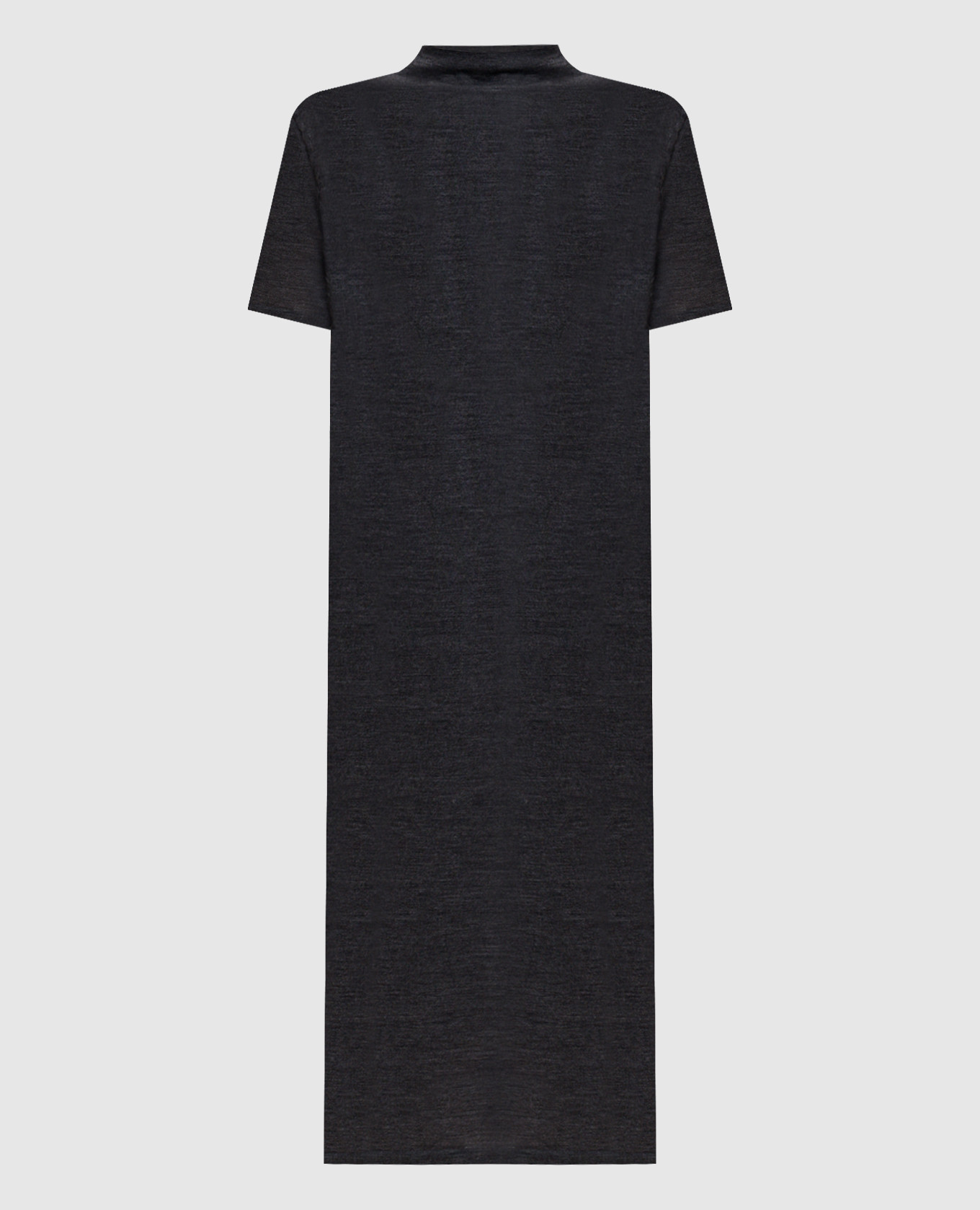 Gray wool midi dress Jil Sander