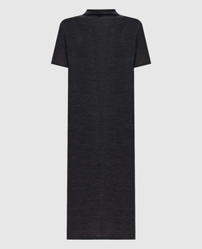 Jil Sander Gray wool midi dress J02CT0608J14857