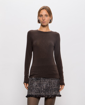 Solotre Brown longsleeve M1AC0138