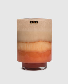 Onno Art Gigi XL candle with Precious Oud scent in a glass candle holder ON803PO